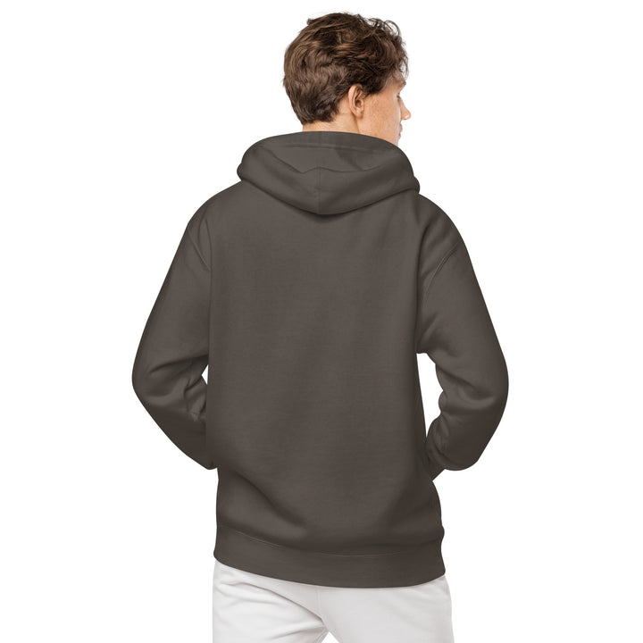 Sudadera con capucha teñida unisex