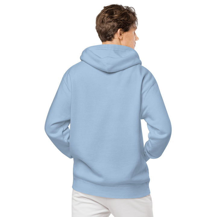 Sudadera con capucha teñida unisex