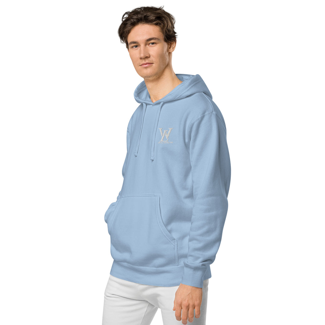 Sudadera con capucha teñida unisex