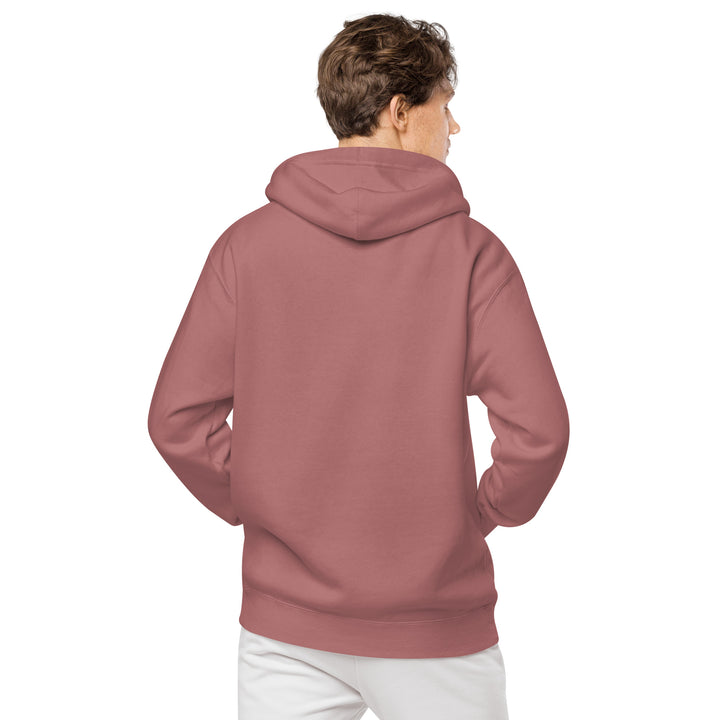 Sudadera con capucha teñida unisex