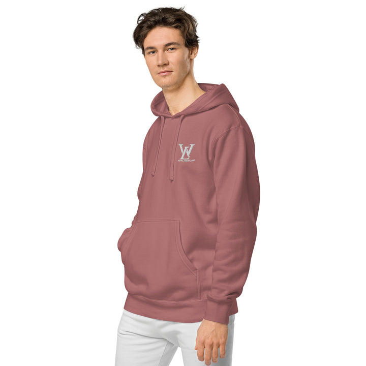 Sudadera con capucha teñida unisex