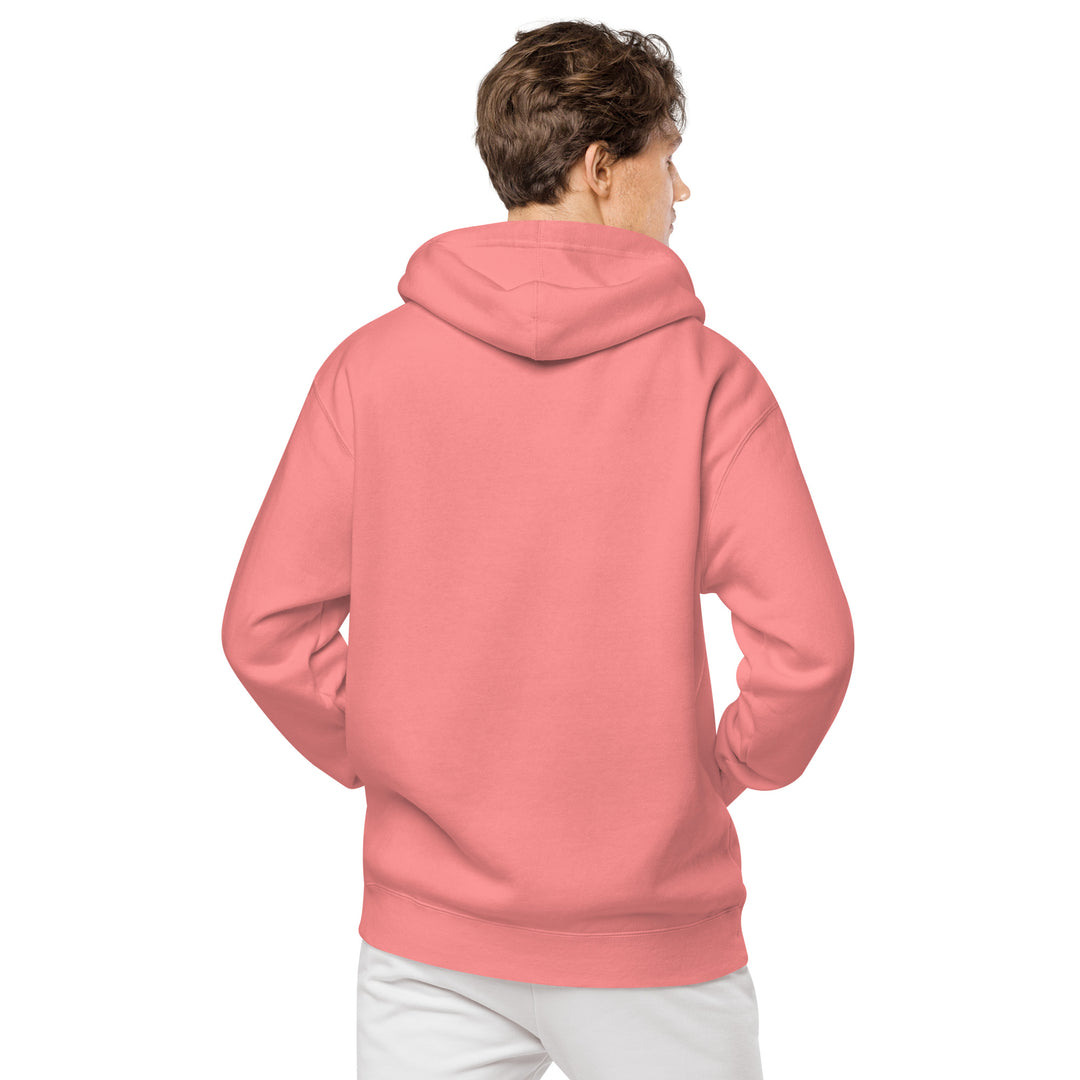 Sudadera con capucha teñida unisex